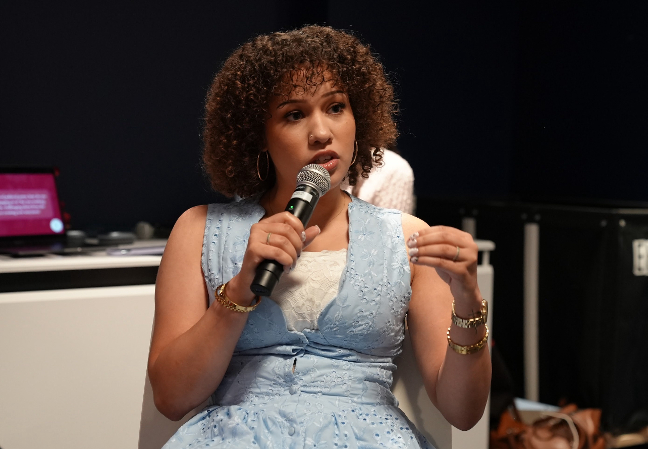 Faith Massey speaking